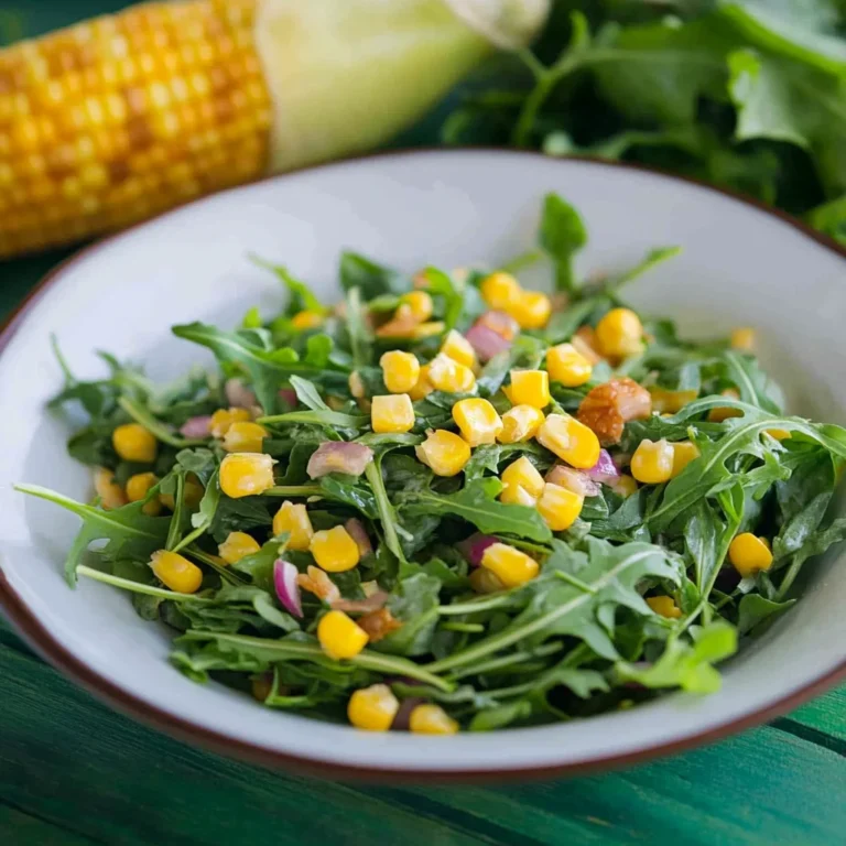 Arugula Corn Salad (So Easy, So Delicious!)