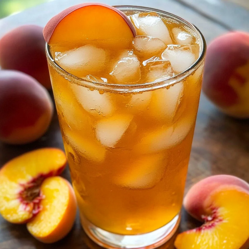 Easy Peach Tea Recipe!