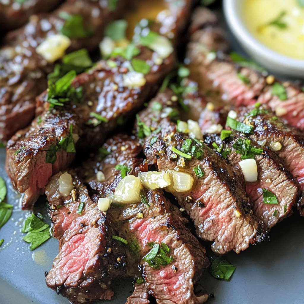Garlic Butter Brazilian Steak