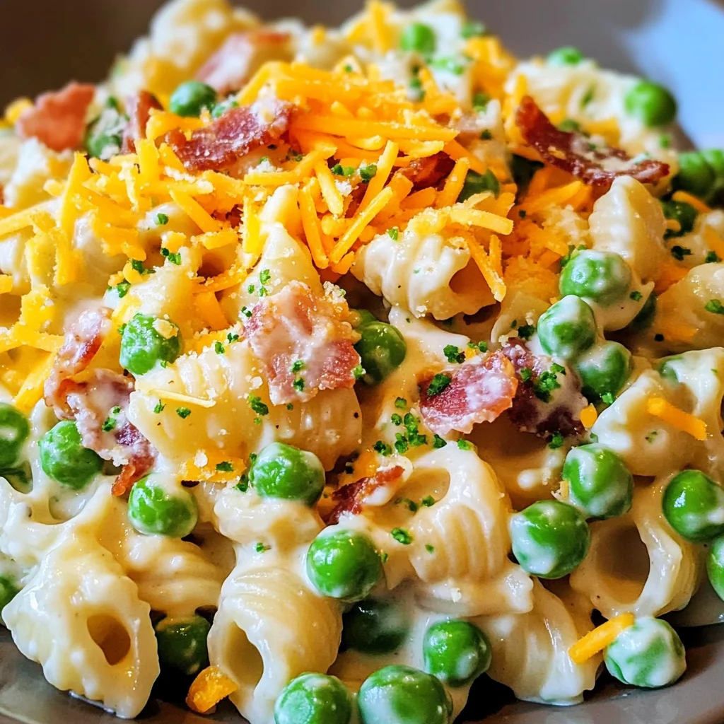 Pea Pasta Salad