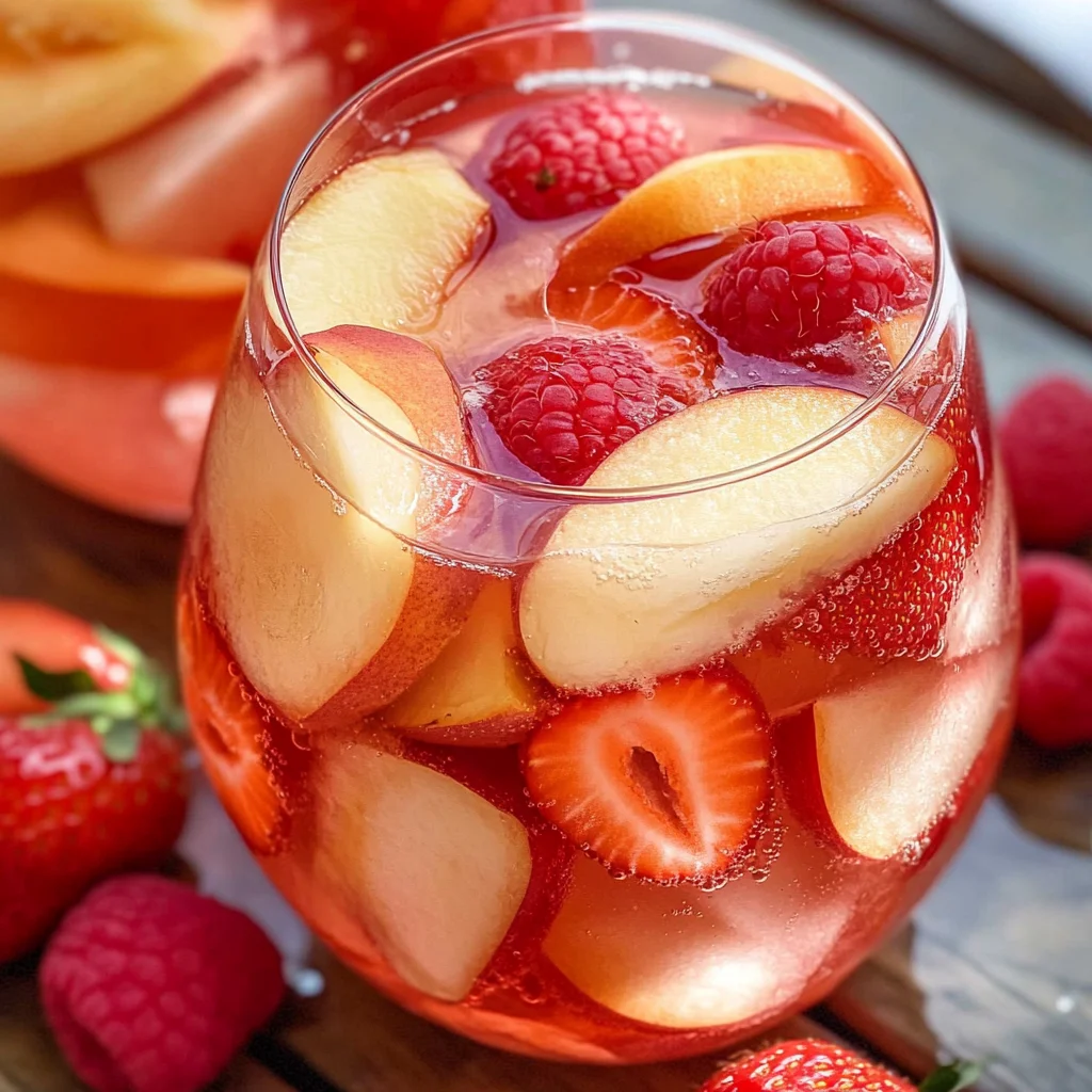 Peach Rosé Sangria