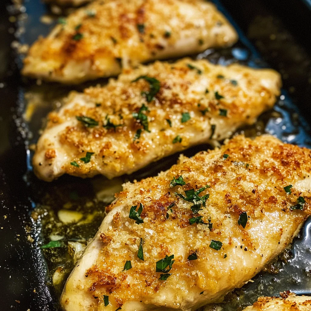 15-Minute Baked Garlic Parmesan Chicken