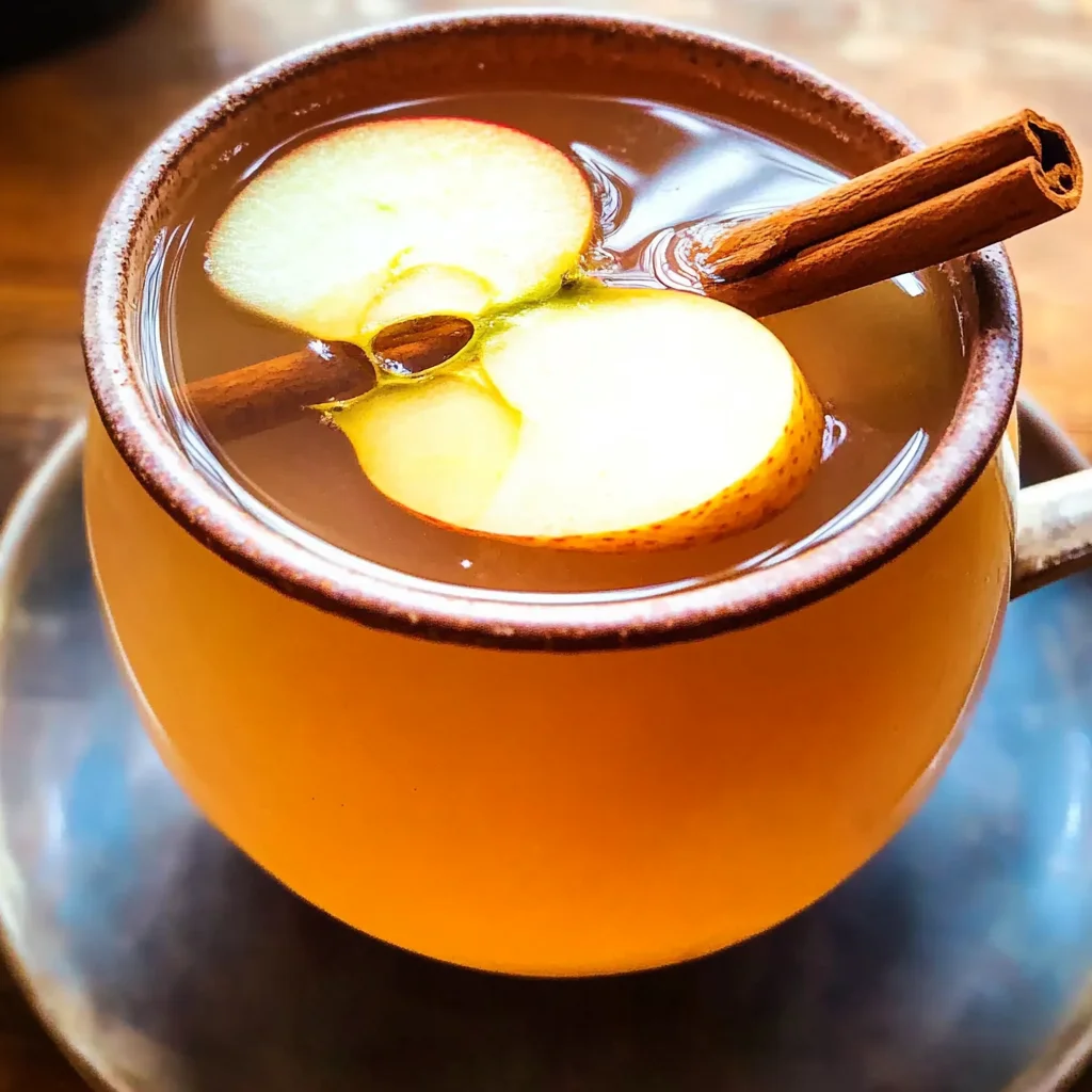 Apple Cinnamon Tea with Ginger