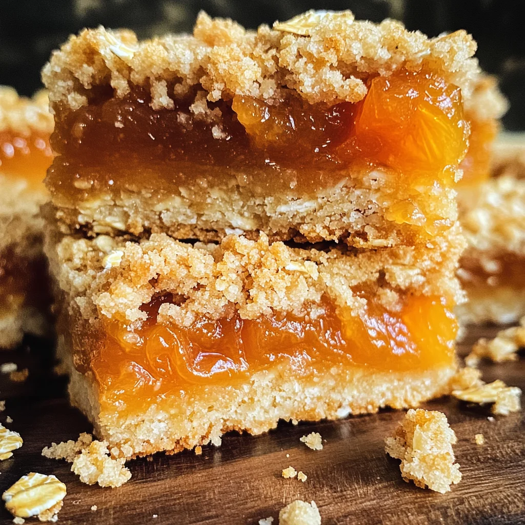 Apricot Oatmeal Bars