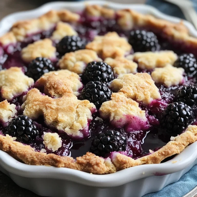 Blackberry Cobbler Recipe