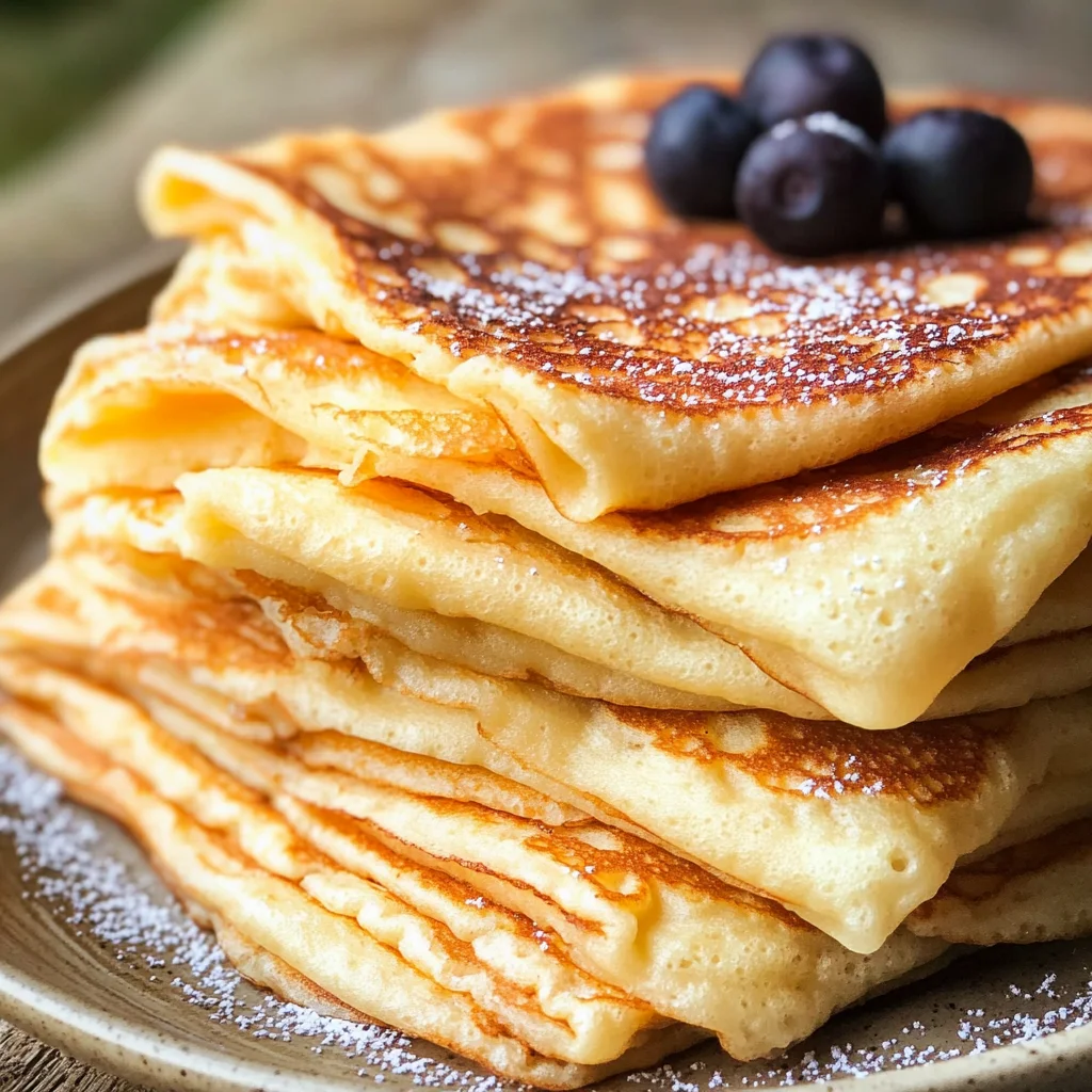 Easy Gluten Free French Crepes Recipe