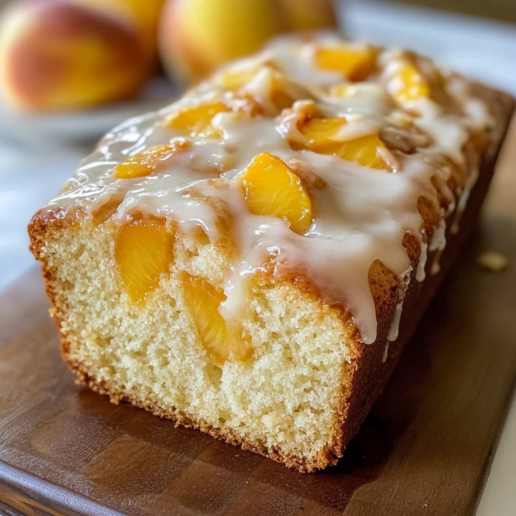 Easy Peach Bread Recipe