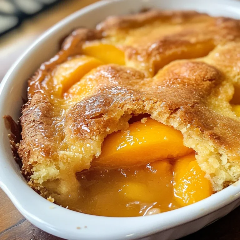 Georgia Peach Cobbler
