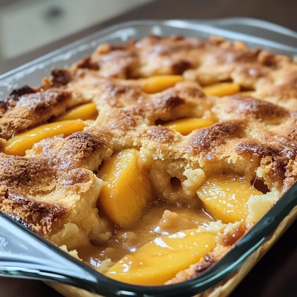 Irresistible Easy Southern Peach Cobbler Recipe to Savor