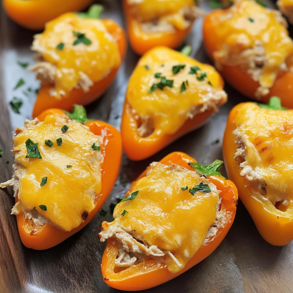 KETO TUNA MELT POPPERS RECIPE