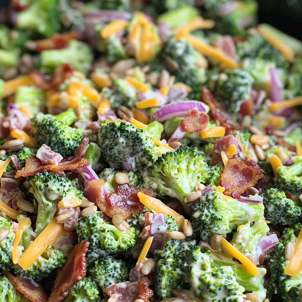 Keto Broccoli Salad Recipe