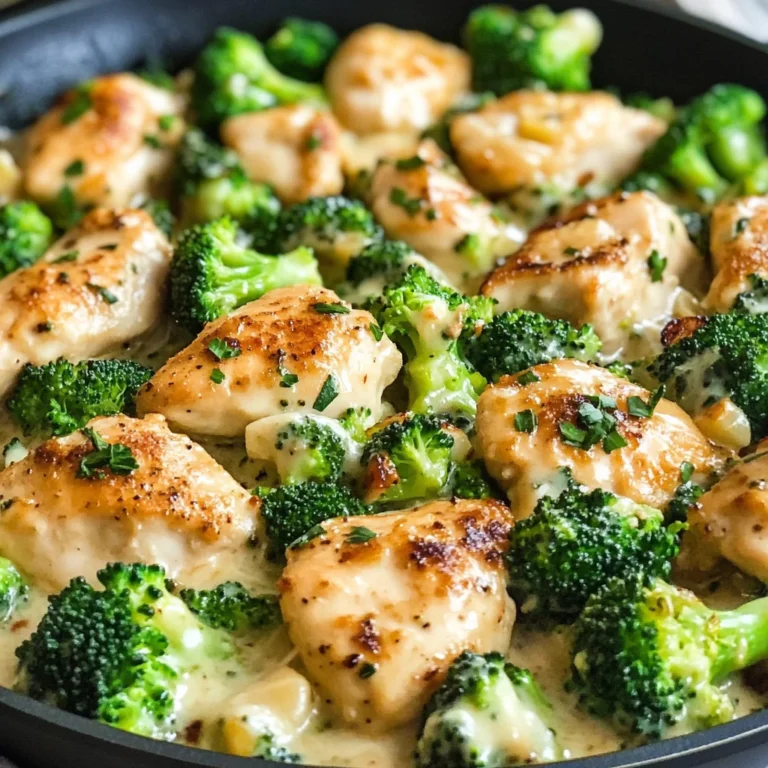 Low Carb Chicken Broccoli Skillet Recipe