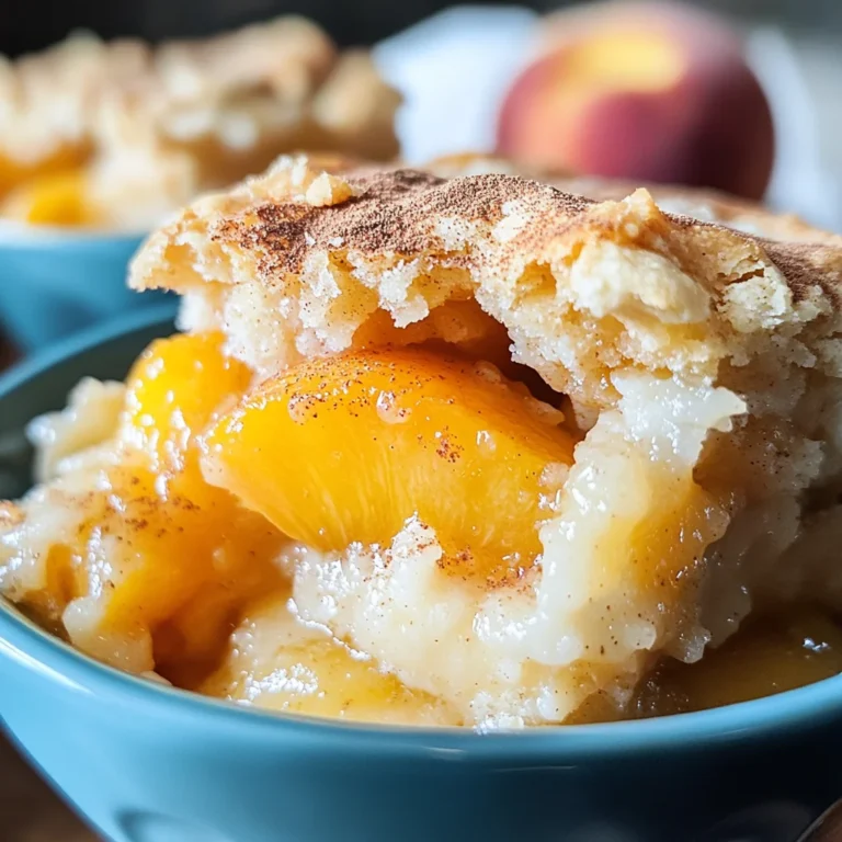 Paula Deen's Peach Cobbler