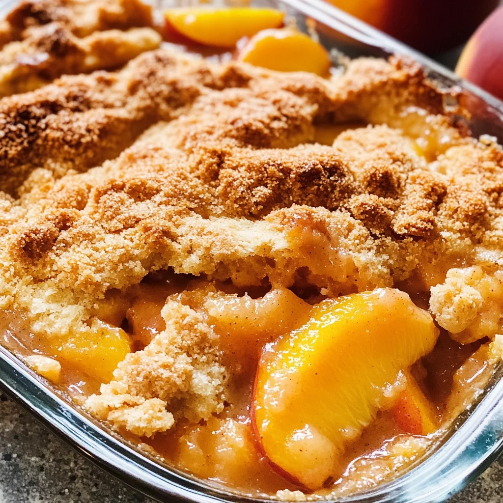 Peach Cobbler Recipe