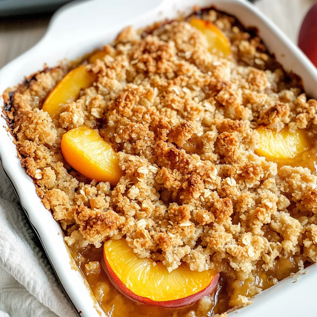 Peach Crisp