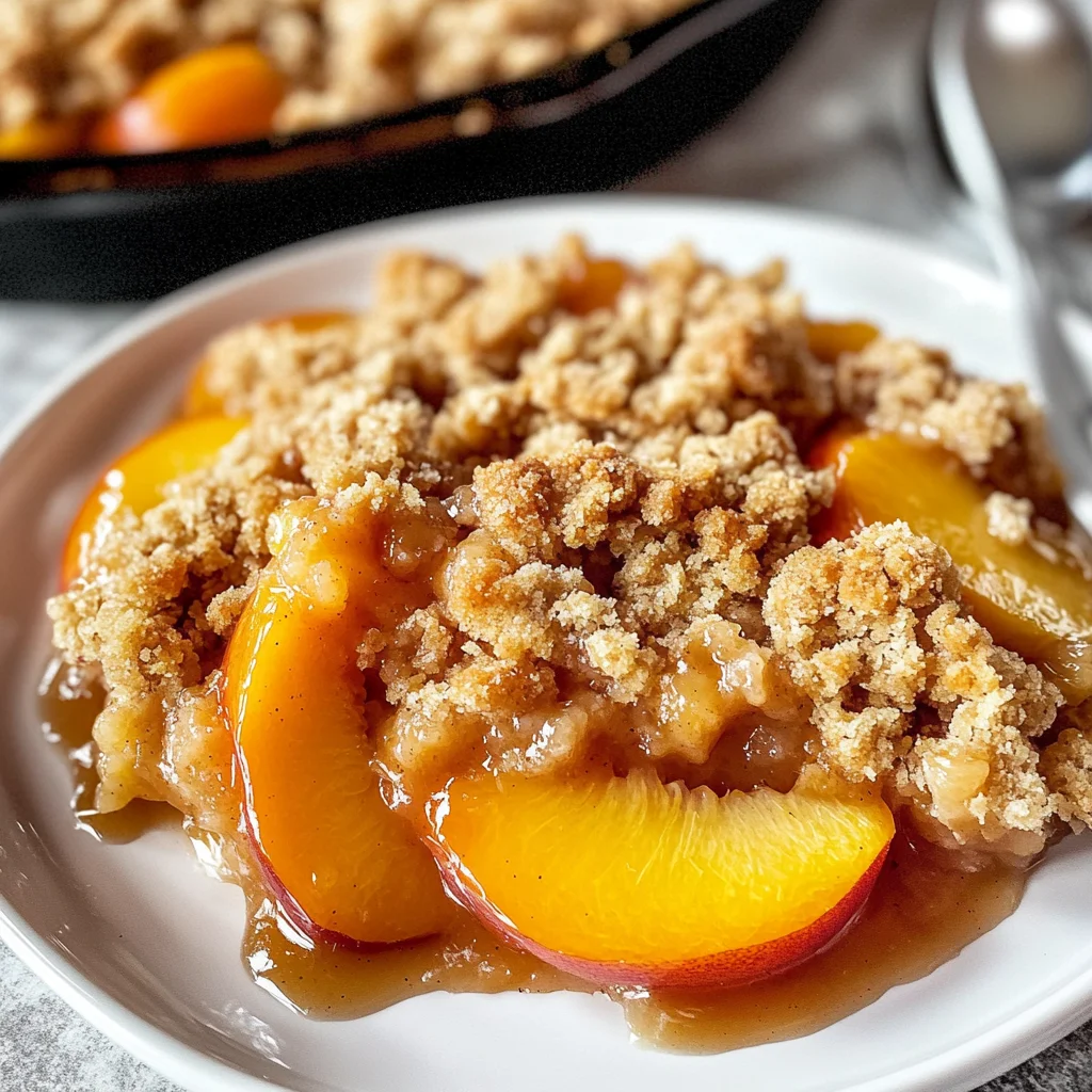 Peach Crisp Recipe