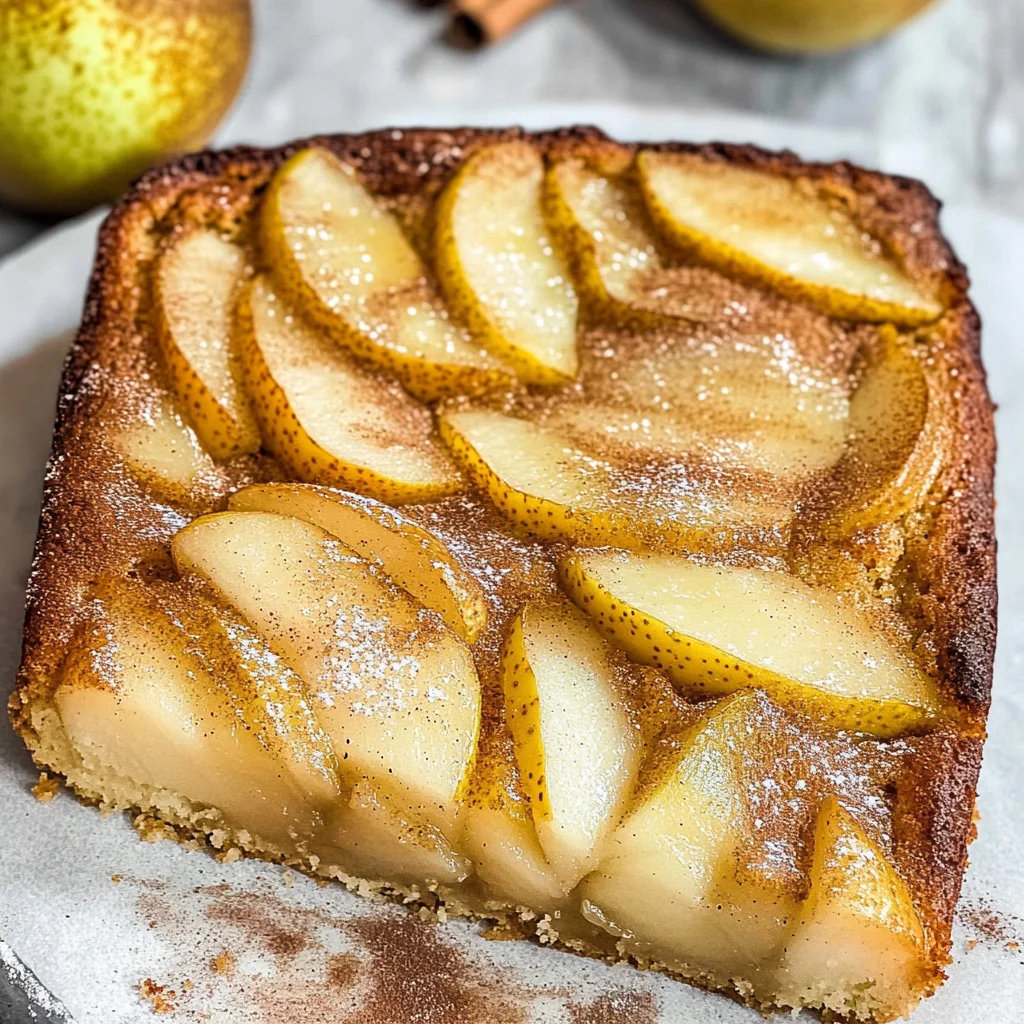 Pear Cake