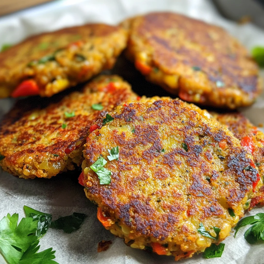 Spicy Vegan Lentil Cakes
