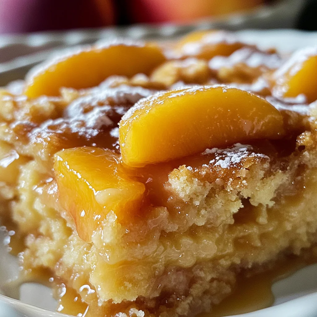 Tennessee Peach Pudding
