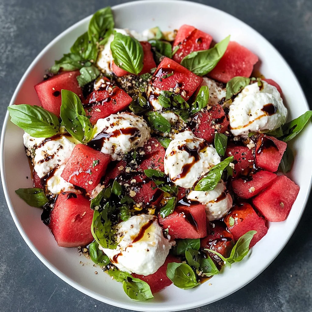 Watermelon Burrata Salad