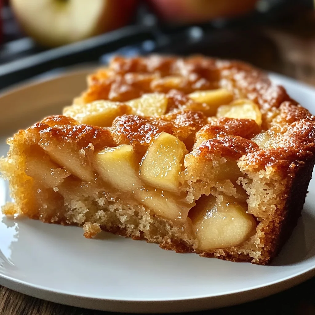 3 Ingredient Apple Cake