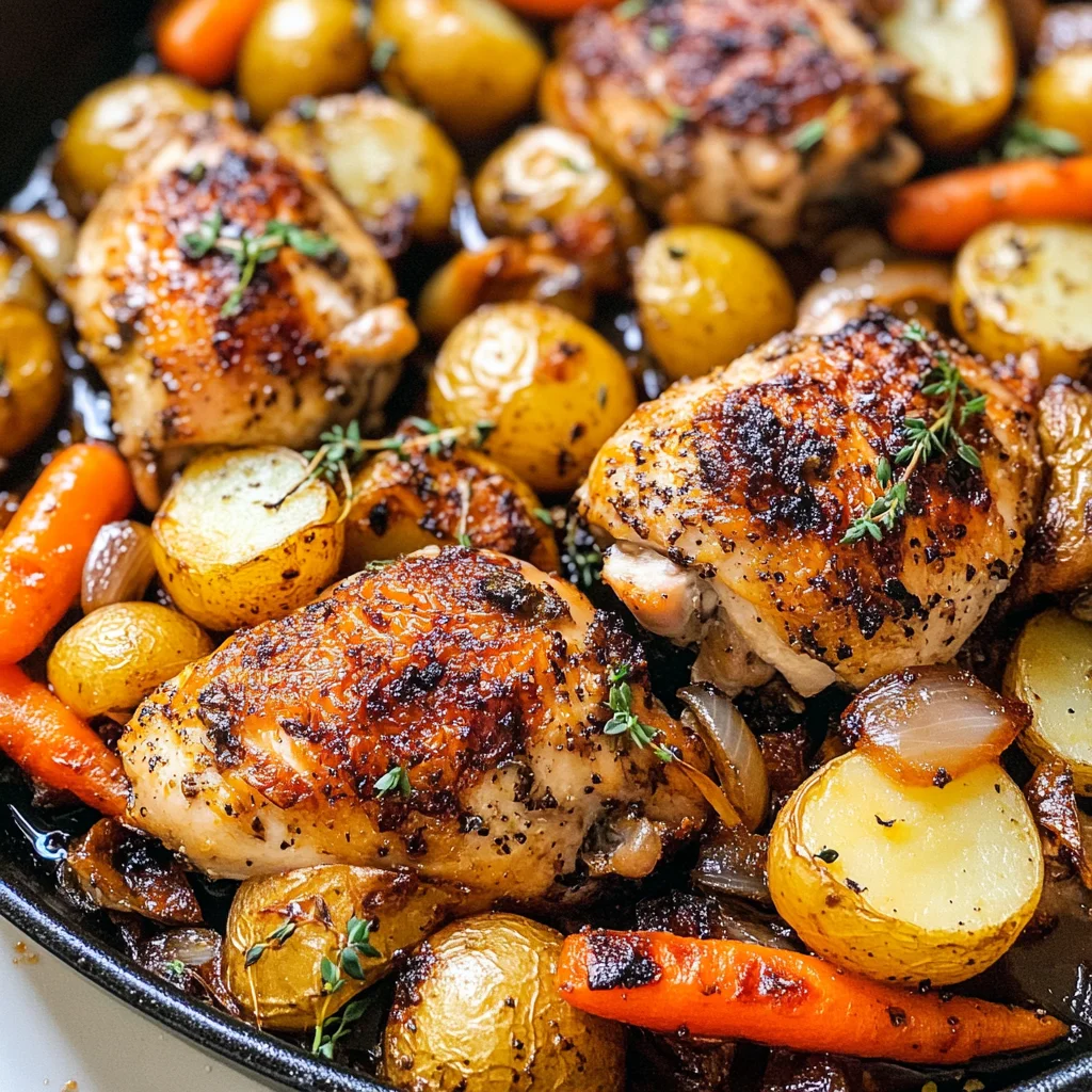 One-Pan Chicken and Potatoes
