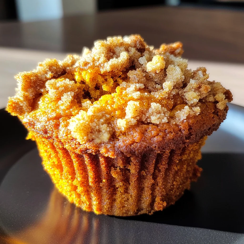 Amazing Spiced Pumpkin Streusel Muffins: 280-Calorie Delight