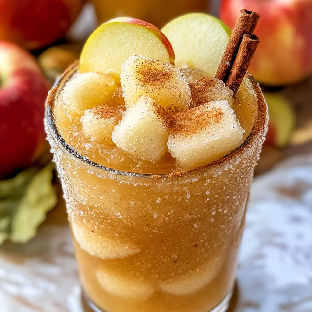 Apple Cider Slush