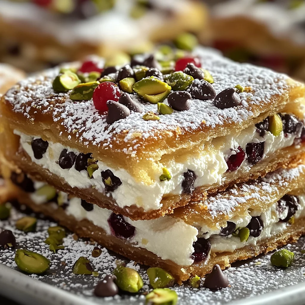 Classic Cannoli Squares That Will Wow Your Taste Buds