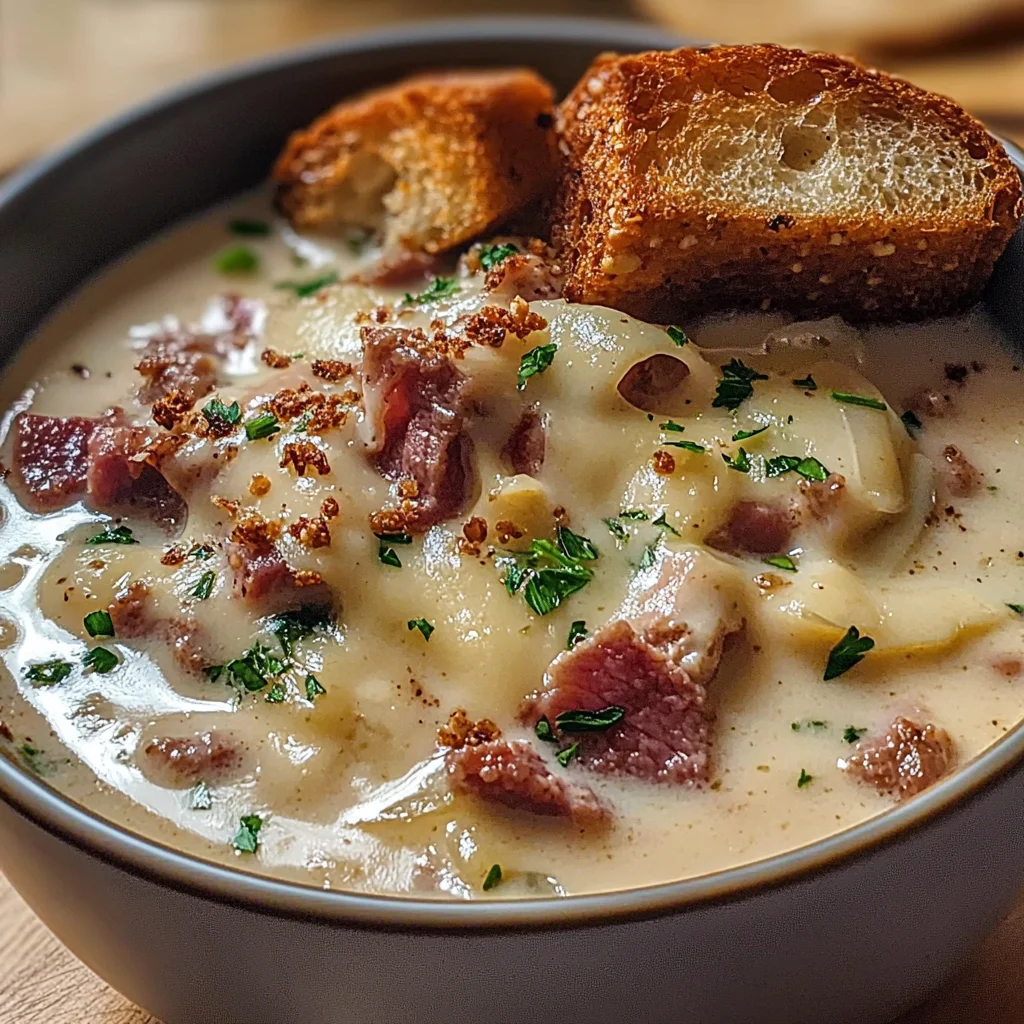 Creamy Reuben Soup: A Delicious Twist on a Classic