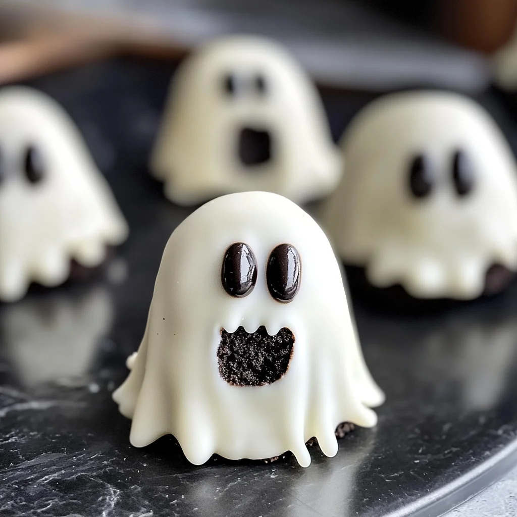 Ghost OREO Ball Truffles