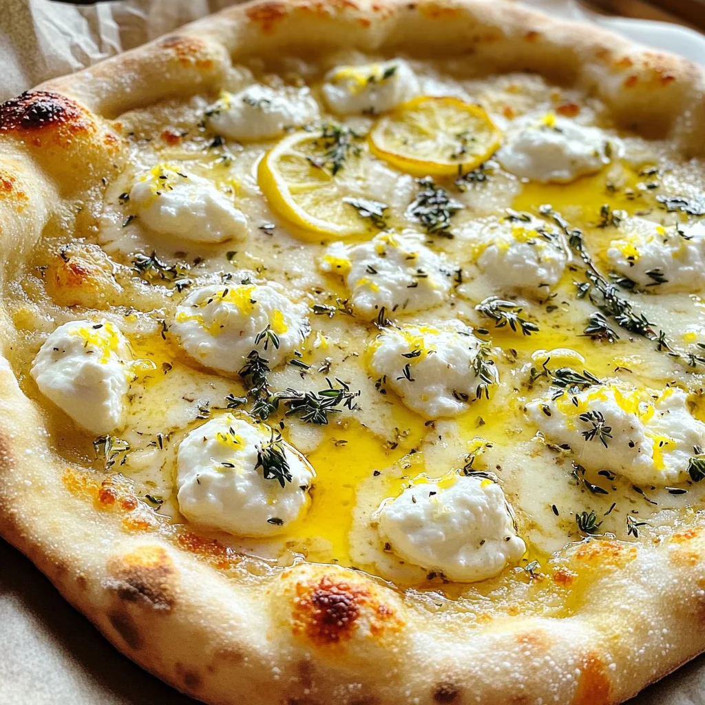 Lemon Pizza