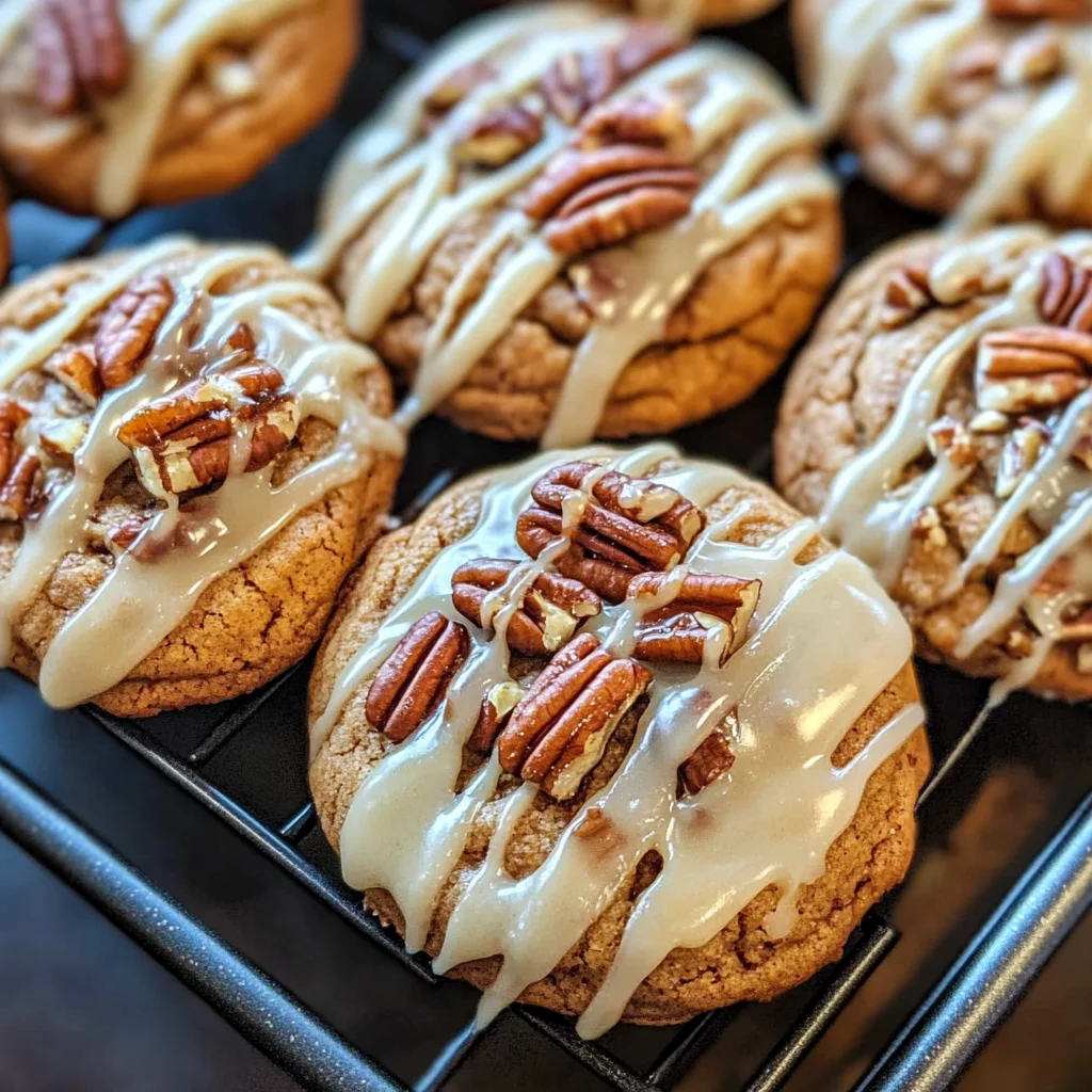 Maple Pecan Pumpkin Cookies
