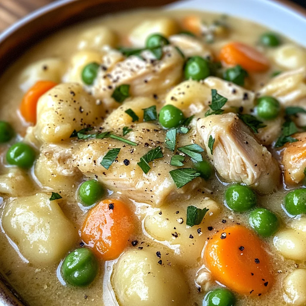 ONE POT GNOCCHI CHICKEN POT PIE