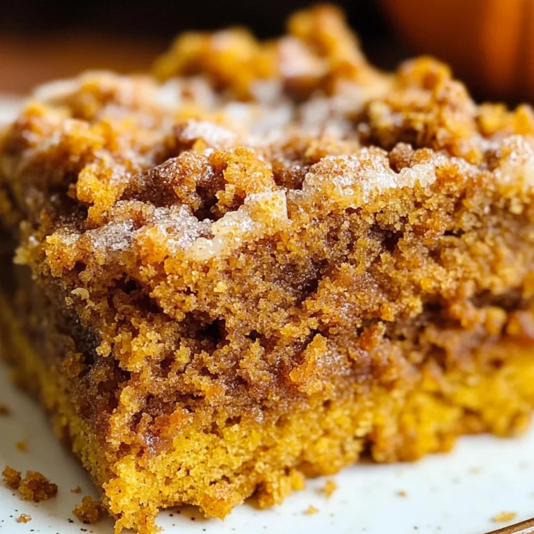 Pumpkin Coffee Cake