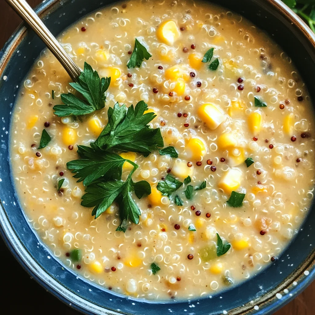 Quinoa Corn Chowder