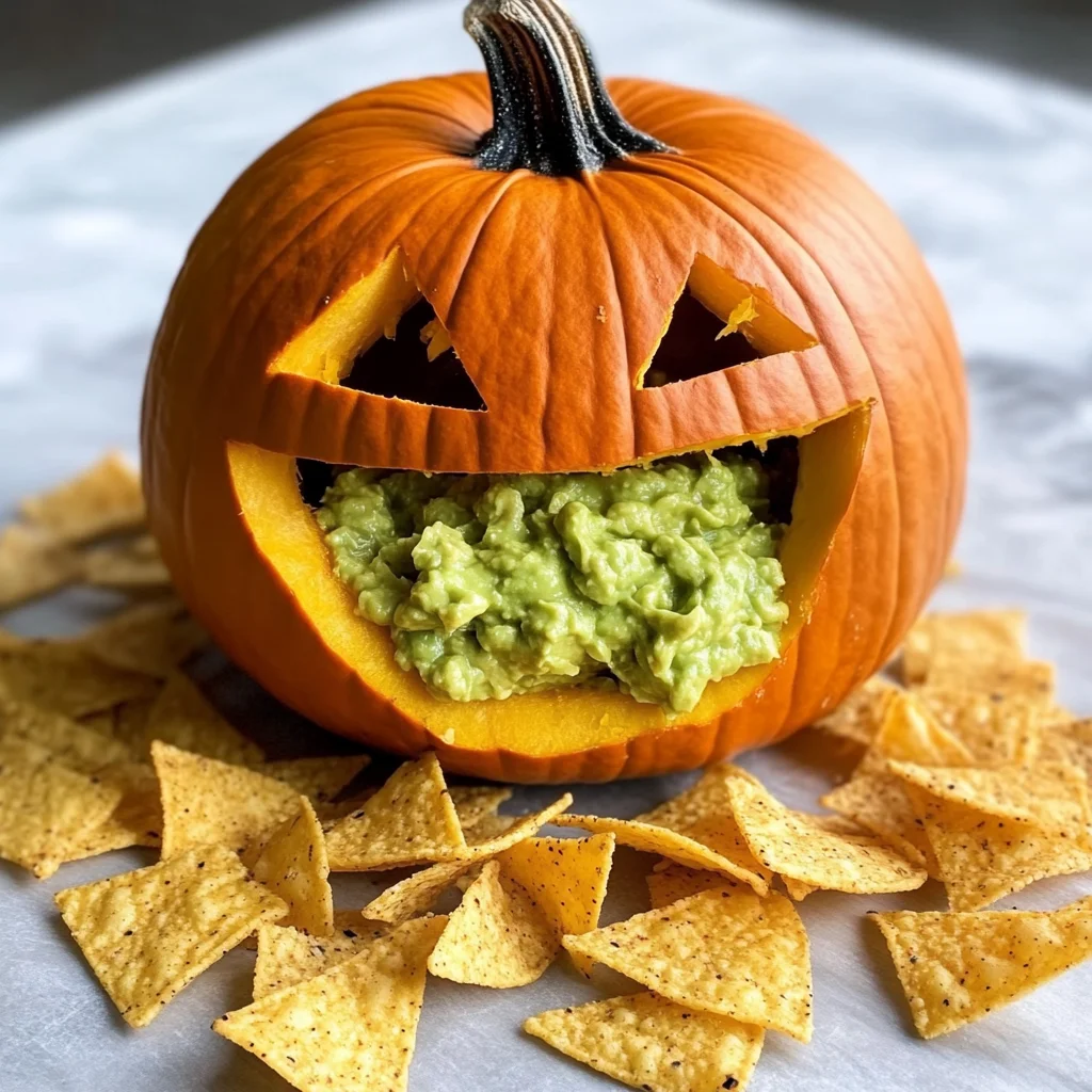 Throwing Up Pumpkin Guacamole Recipe