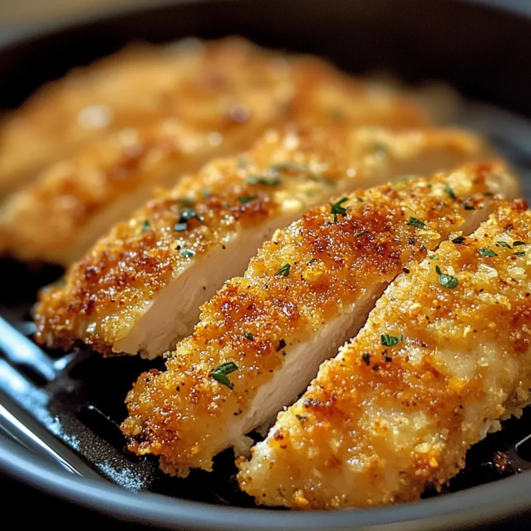 Air Fryer Parmesan Crusted Chicken