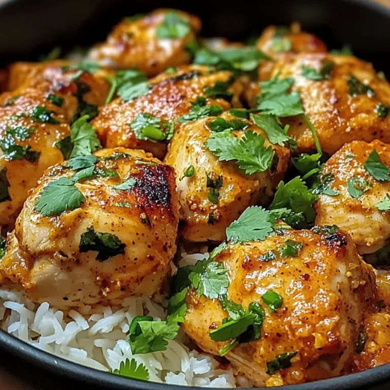 Baked Coconut Chili Chicken Thighs
