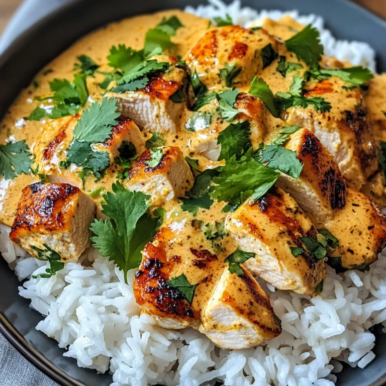 Creamy Coconut Chicken with Rice