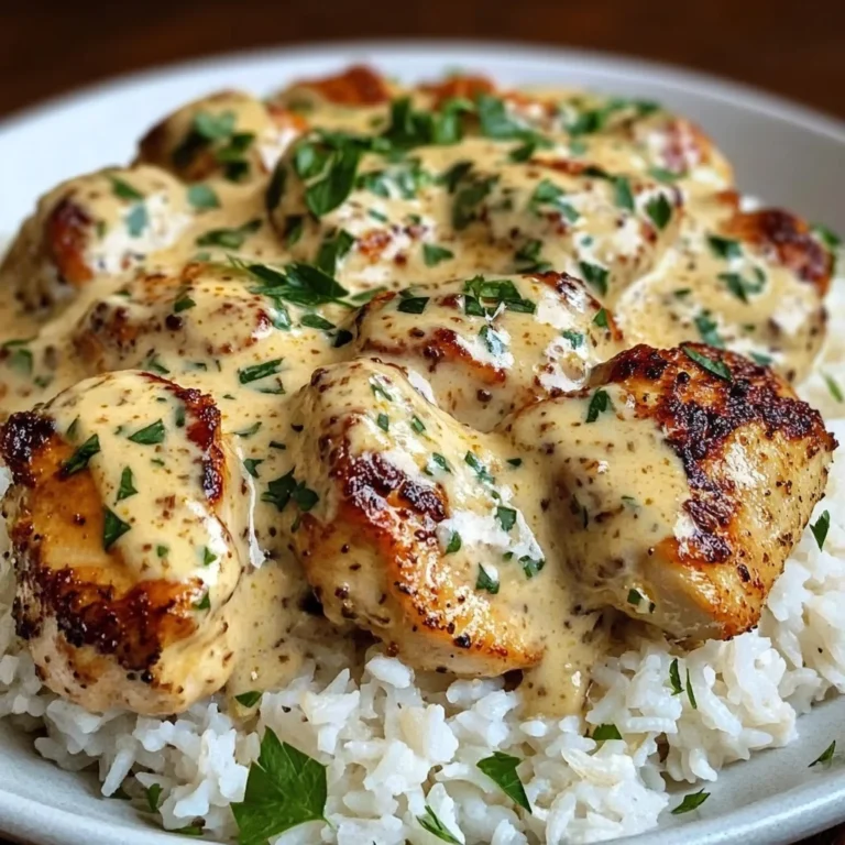 Creamy Smothered Chicken Rice