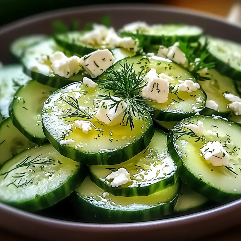 Cucumber Feta Salad