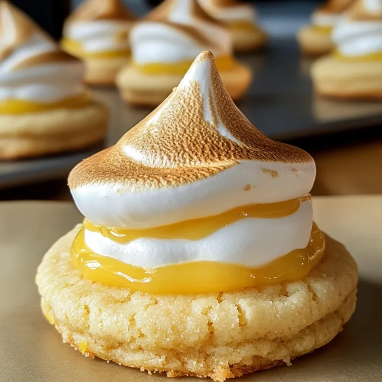 Lemon Meringue Pie Cookies Recipe