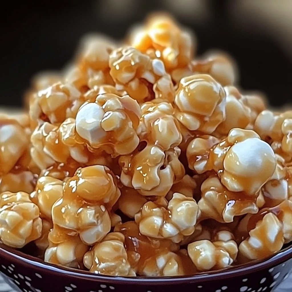 Marshmallow Caramel Corn