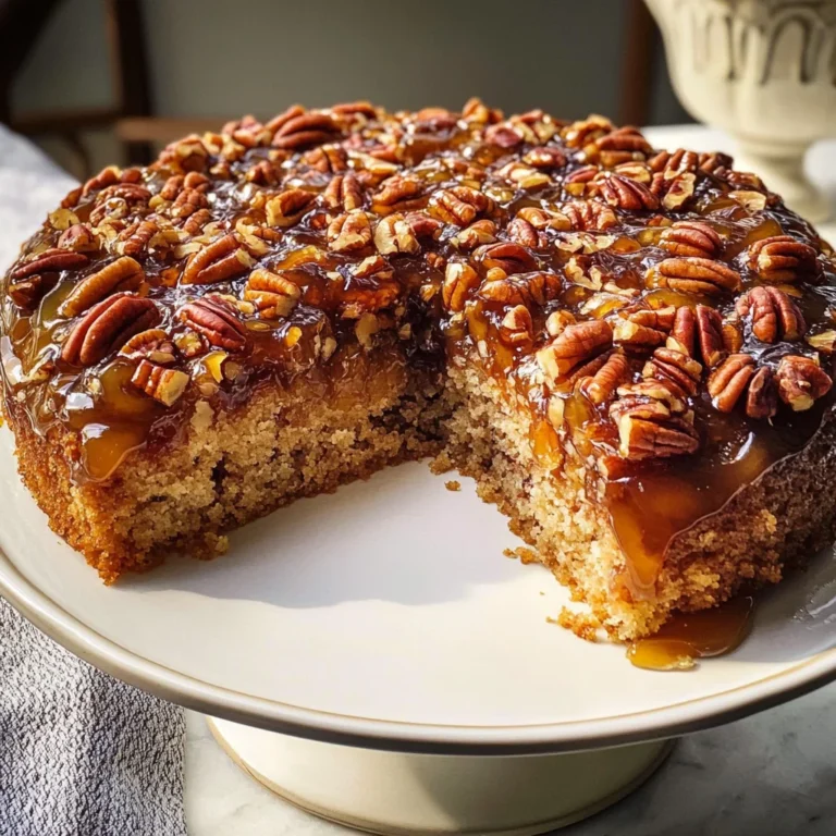 Pecan Upside Down Cake
