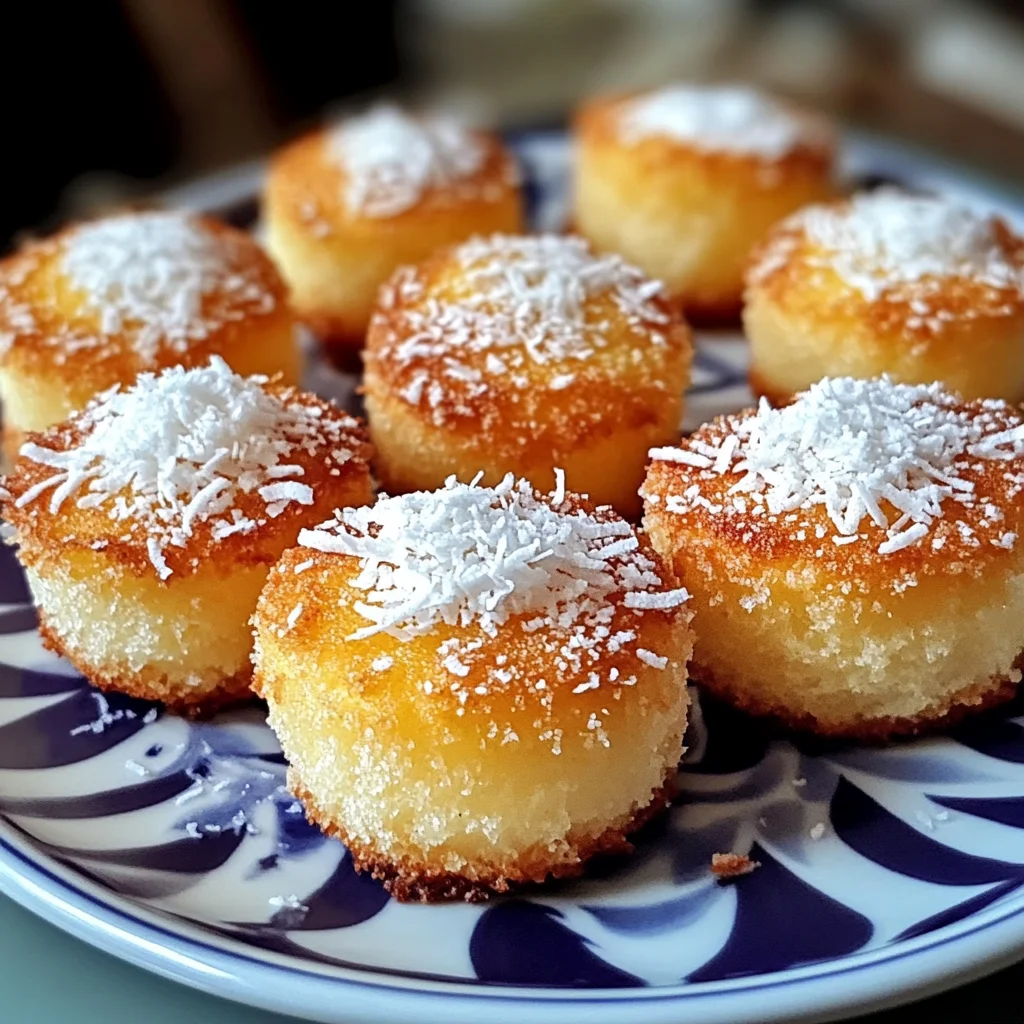 Portuguese Coconut Cakes