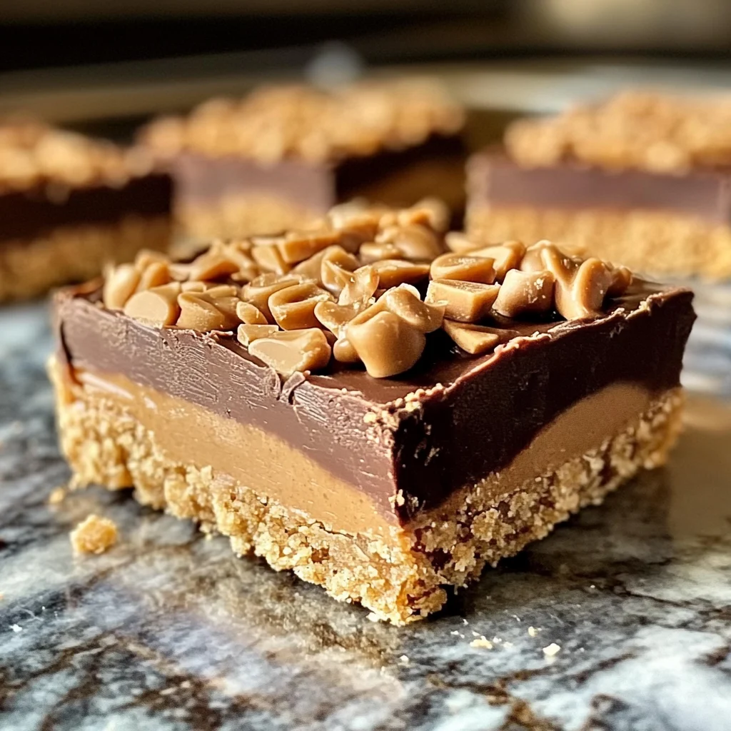 Reese’s Peanut Butter No-Bake Bars Recipe