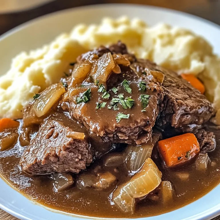 Slow Cooker Beef Manhattan