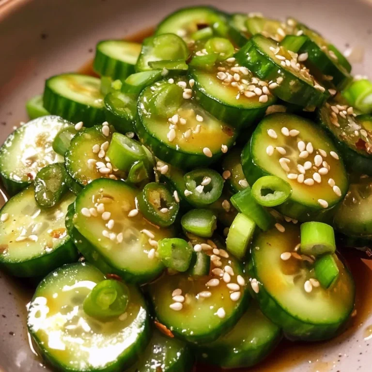 Spicy Cucumber Salad