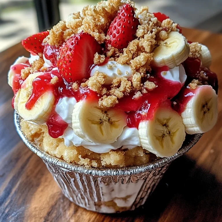 Strawberry Crunch Banana Pudding Recipe - Easy Dessert Delight